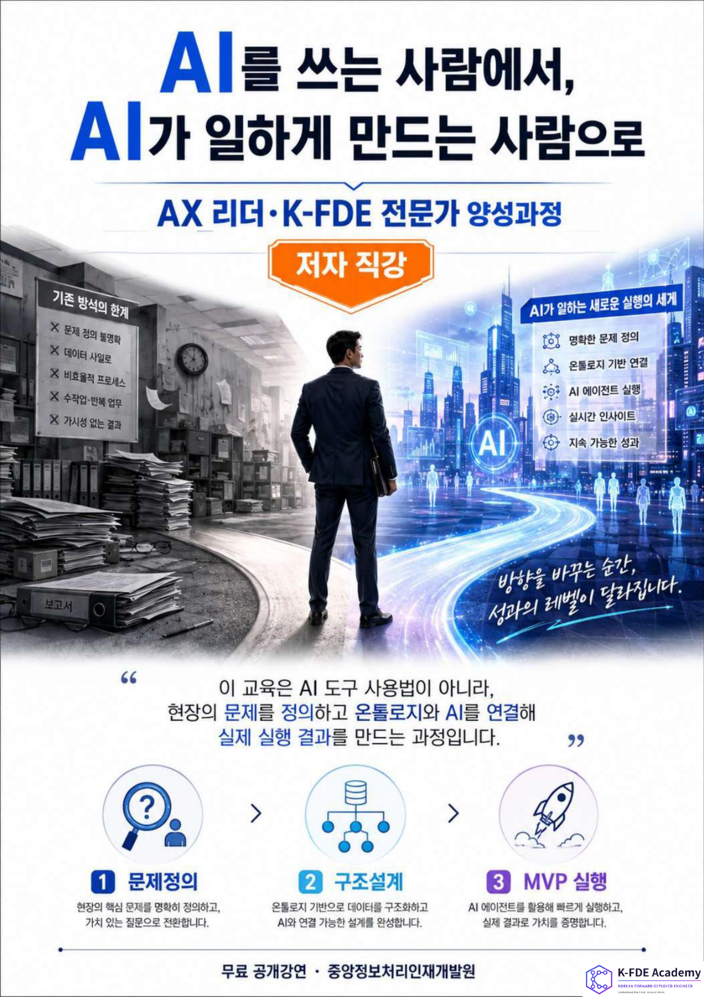 K-FDE 양성 교육 안내 1페이지